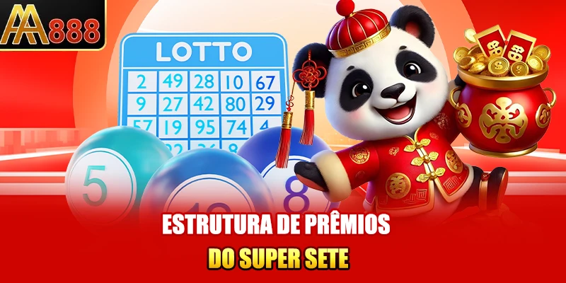Estrutura Prêmios do Super Sete
