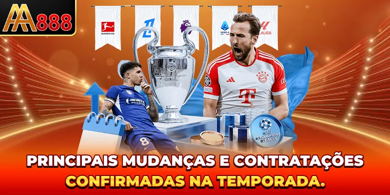 Principais mudanças e contratações confirmadas na temporada